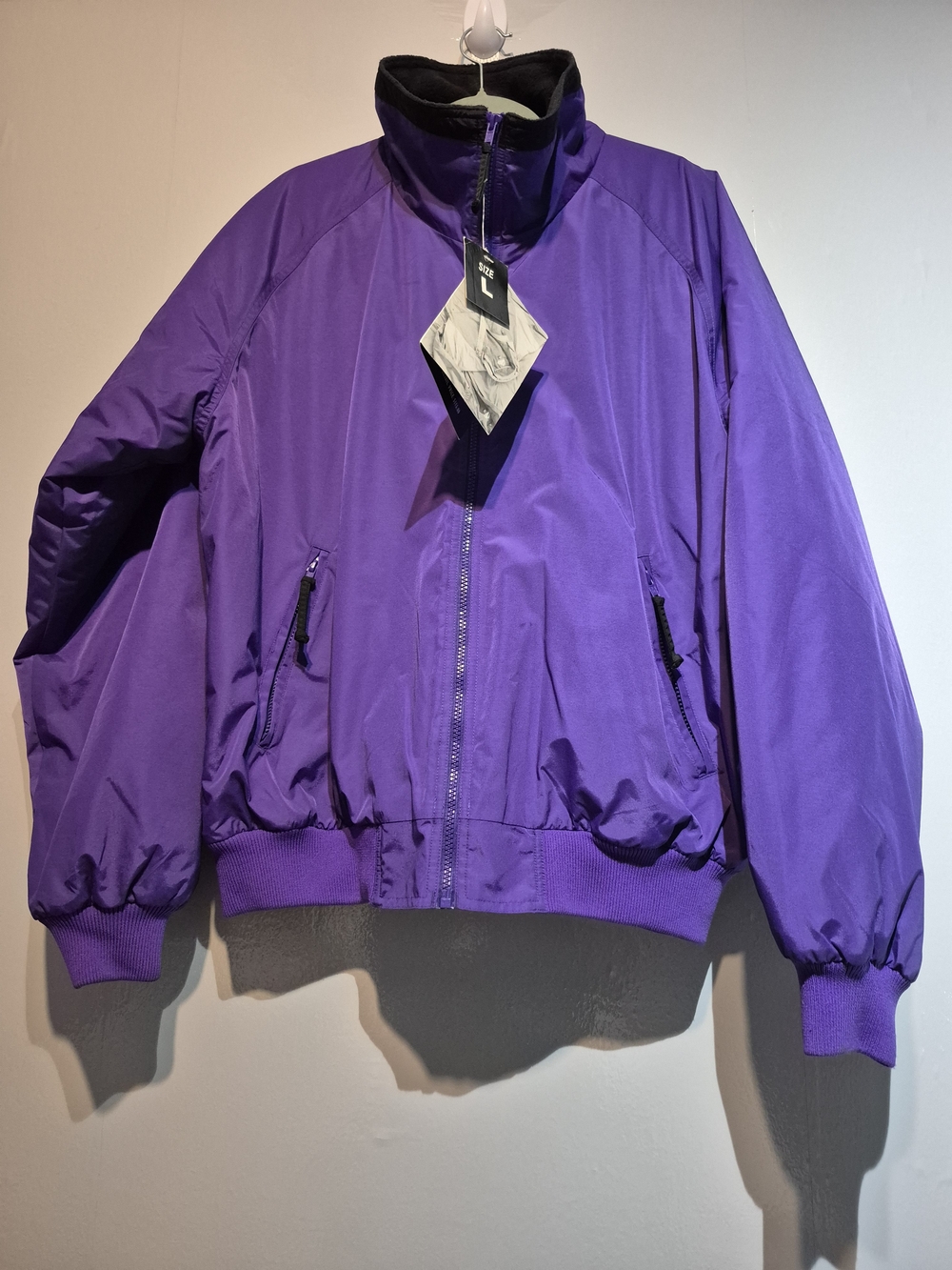 Vintage Purple Women's Lightweight Bomber Jacket